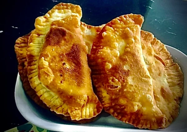 Чебуреки с картошкой и грудинкой