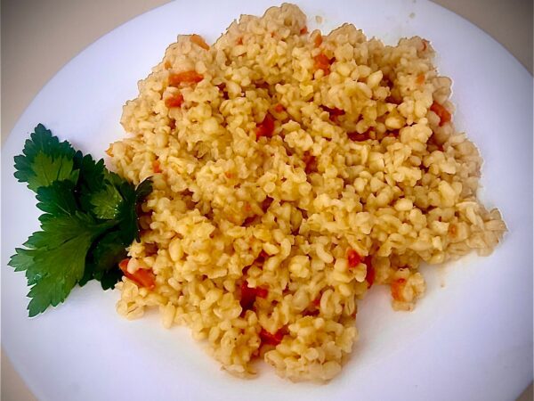 Каша булгур с овощами 150 г.